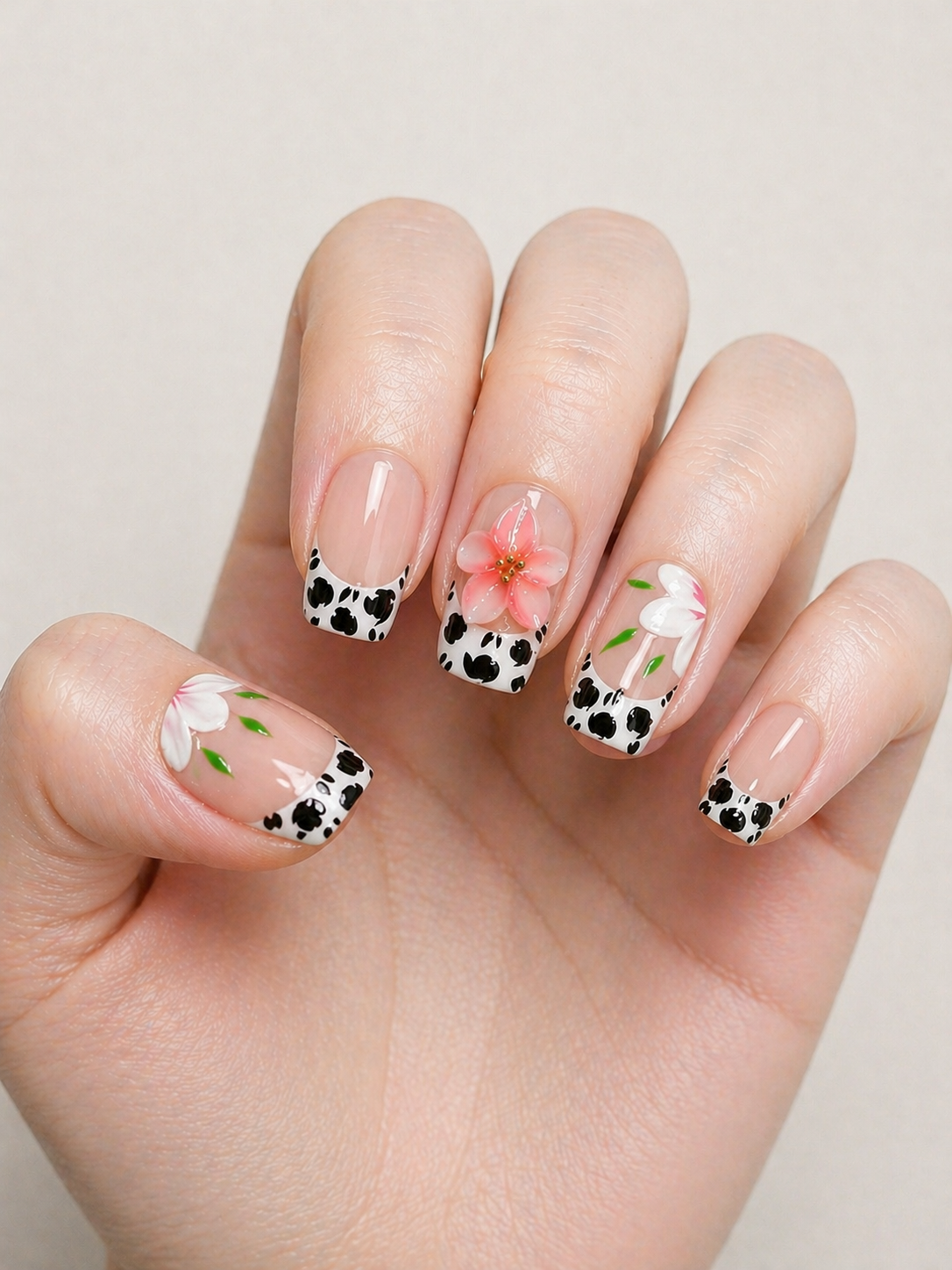 Spotted French Tip