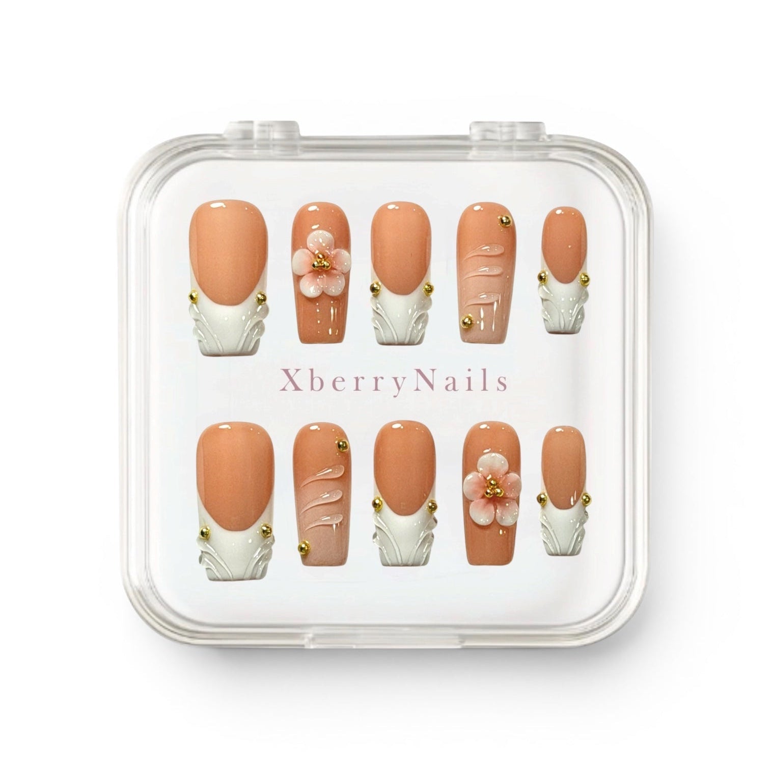 Sculpted French Tips